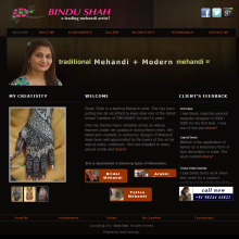 Bindu Shah – A Leading Mehandi Artist!